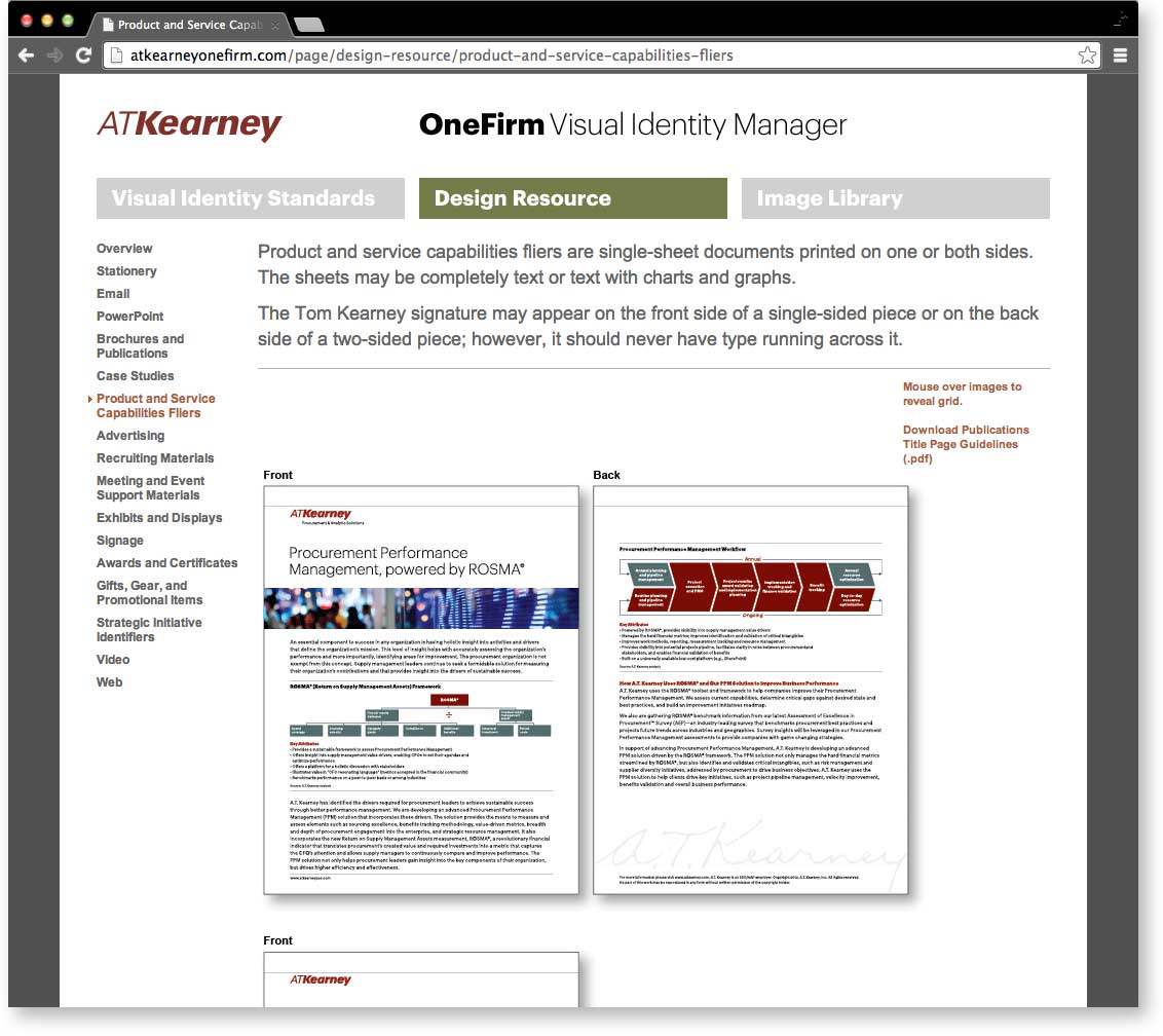 kearney_web-one-firm-fliers.jpg Art Direction by: Bart Crosby, Crosby Associates